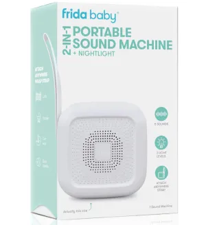 2-in-1 Portable Sound Machine & Nightlight