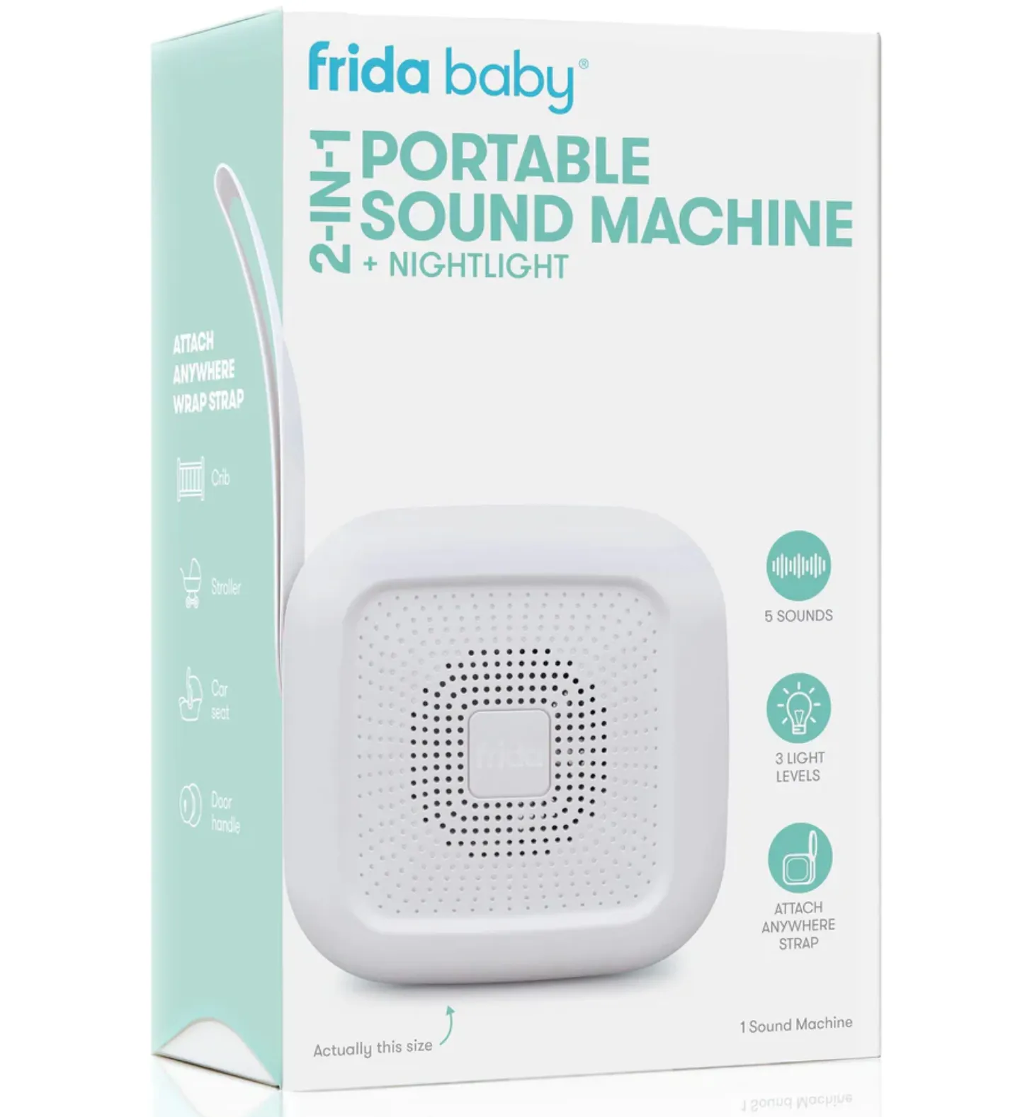 2-in-1 Portable Sound Machine & Nightlight