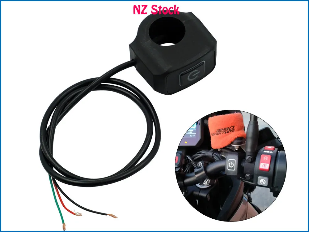 22mm 7/8' Motorcycle Handlebar ON/OFF Switch for Headlight Fog Spot Light