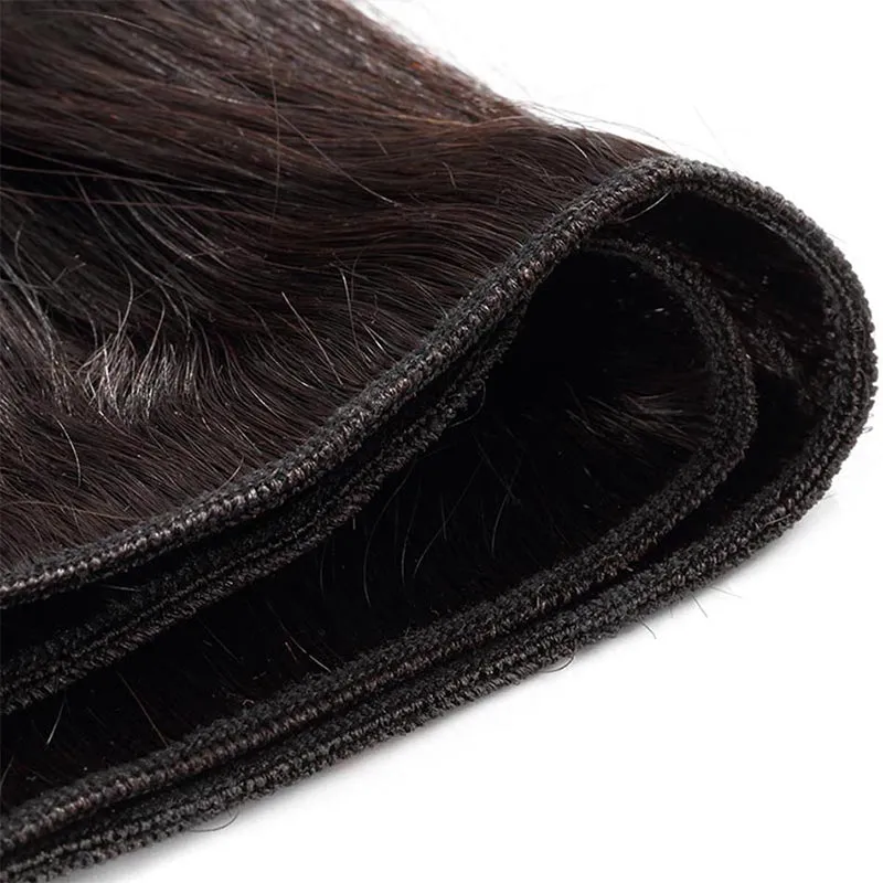 3 Bundles with a 4×4 Lace Closure Loose Wave 12-30 inch Virgin Hair Extensions