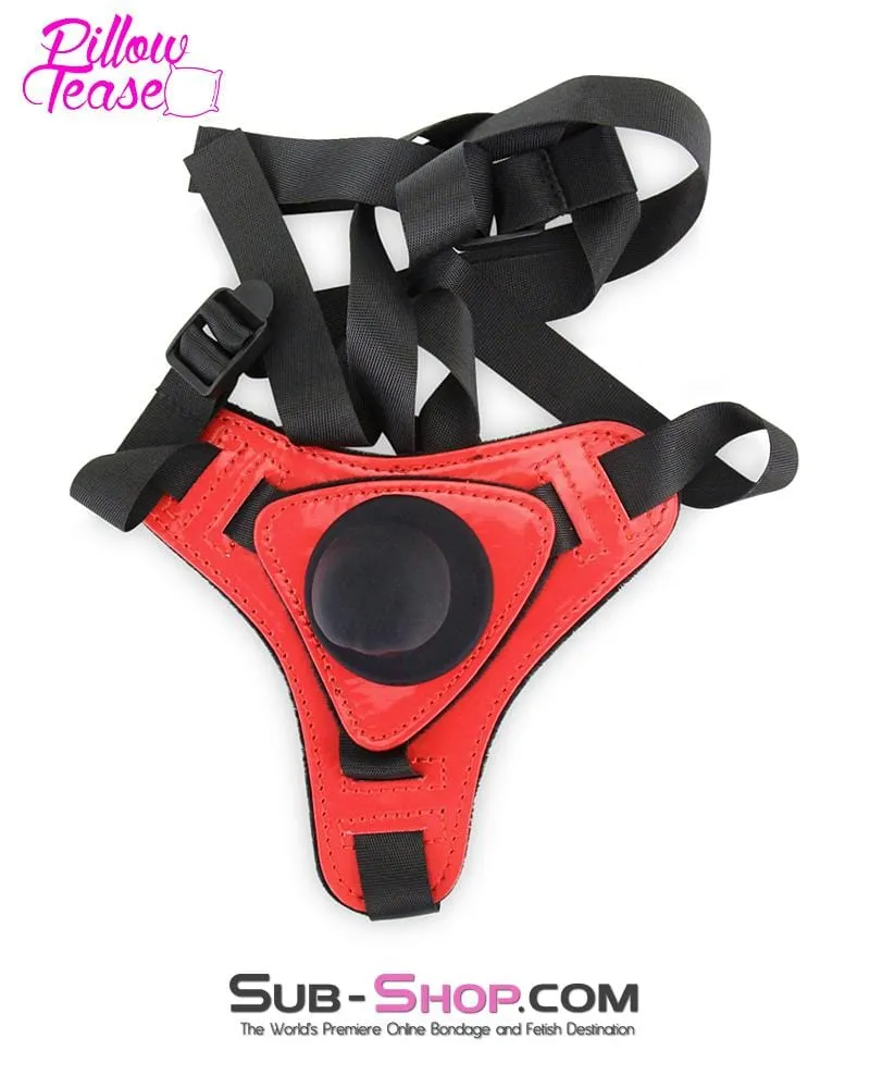 3479M      Little Red Devil Strap-on Harness with Detachable Penis - MEGA Deal