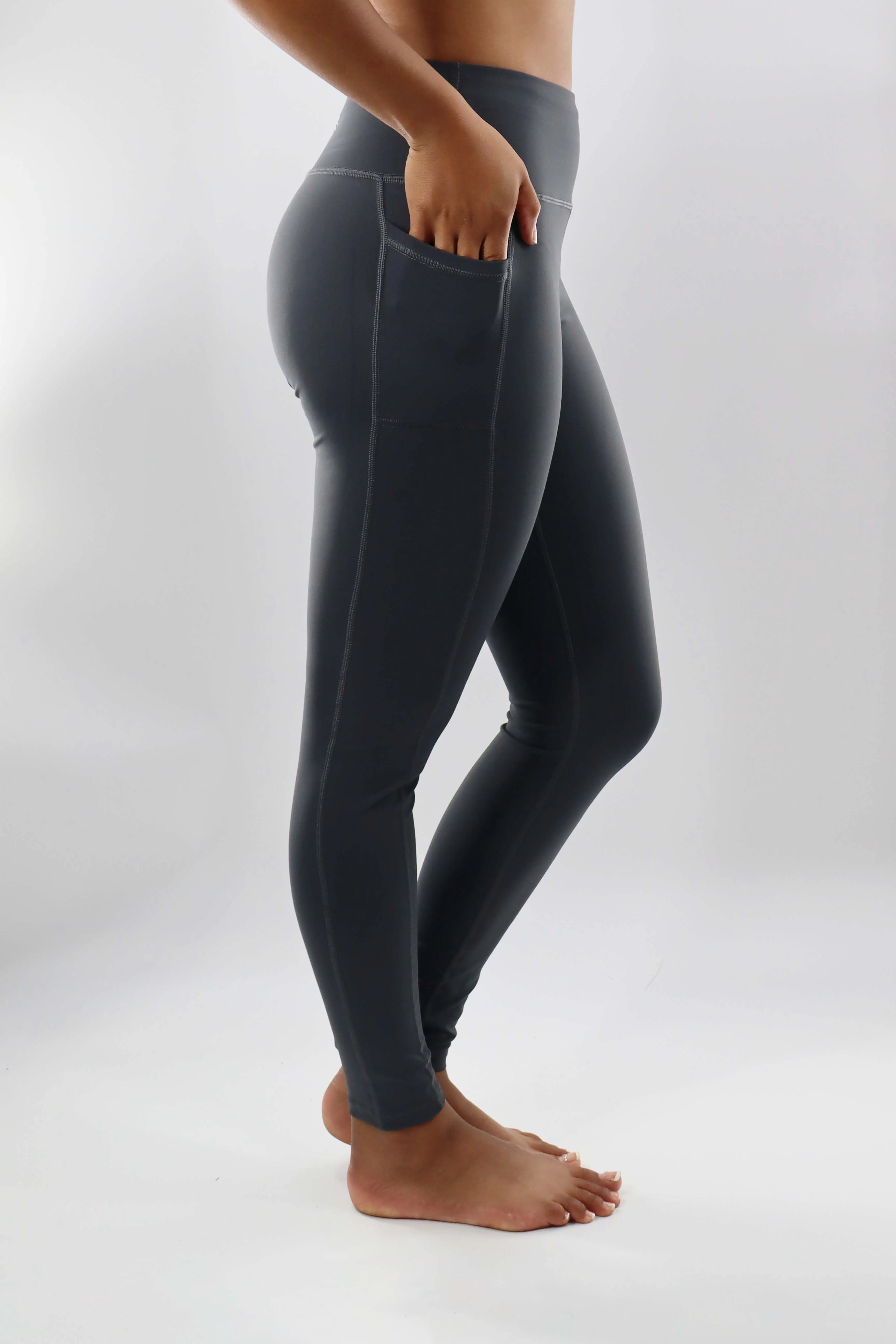 4403 - The Perfect Pocket Legging/Charcoal
