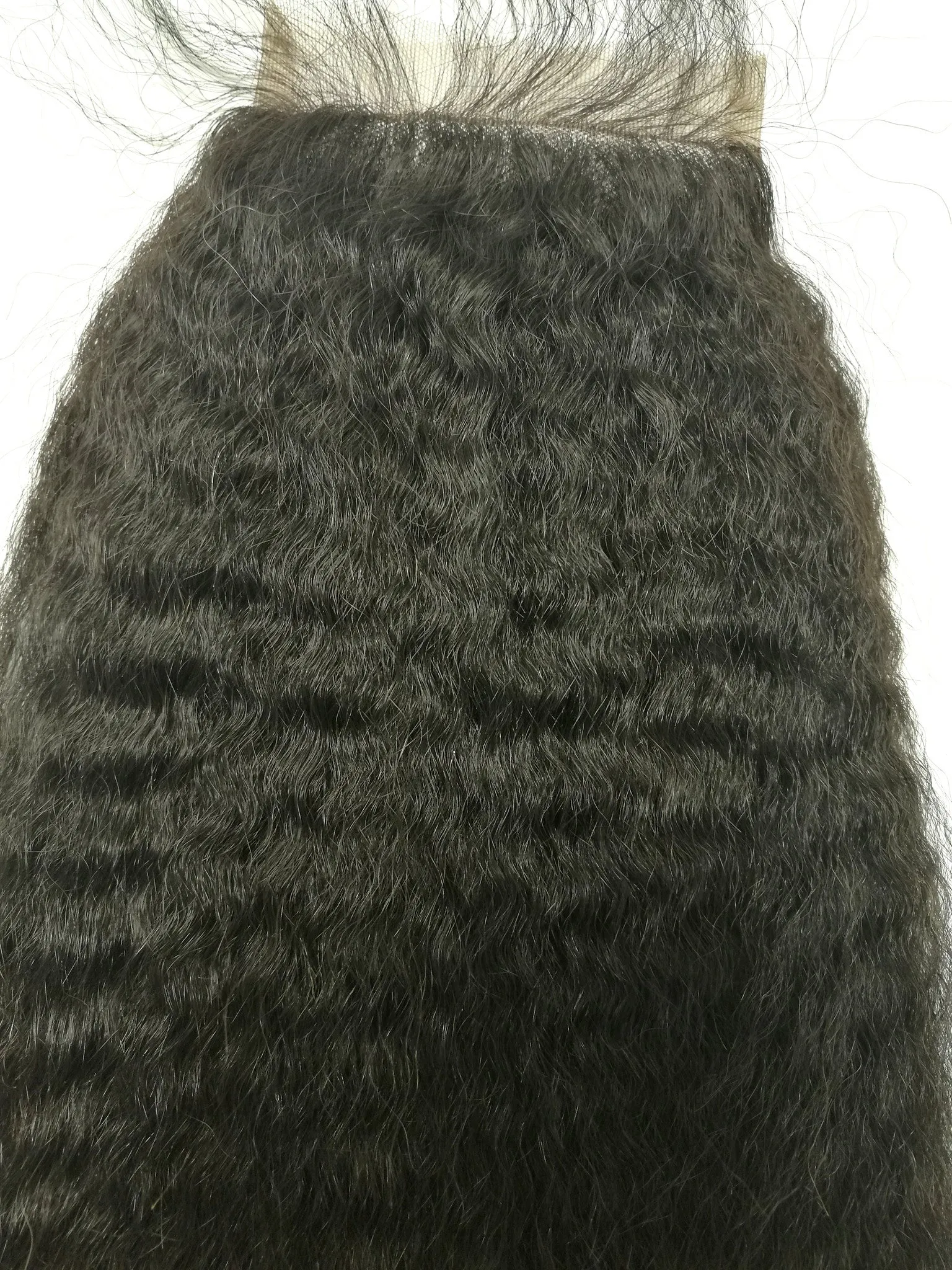 4"x4" Lace Closure- KINKY STRAIGHT