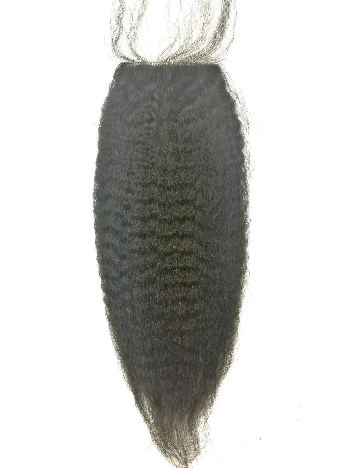 4"x4" Lace Closure- KINKY STRAIGHT