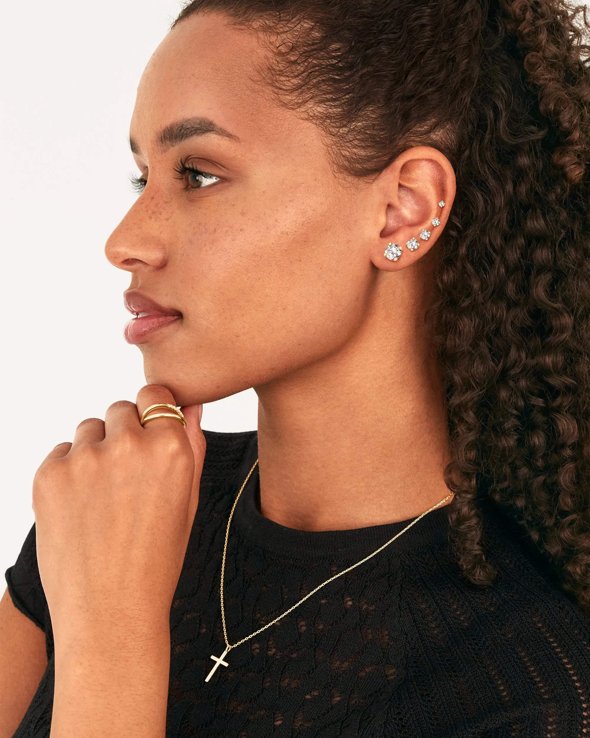 5 Pairs Stud Earring Pack