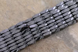 5X15mm Hp Magnetic Hematite Twist HPM19