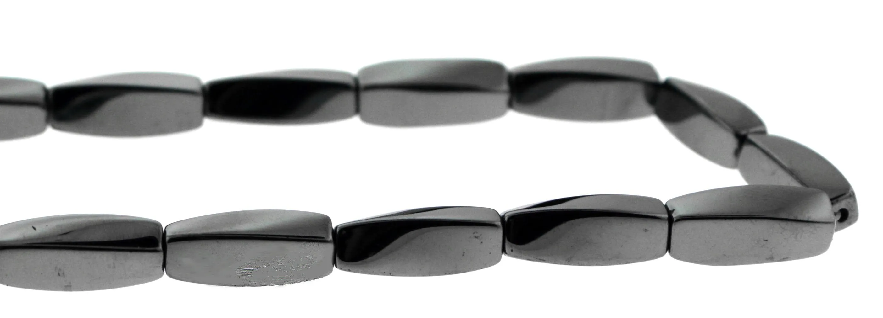 5X15mm Hp Magnetic Hematite Twist HPM19