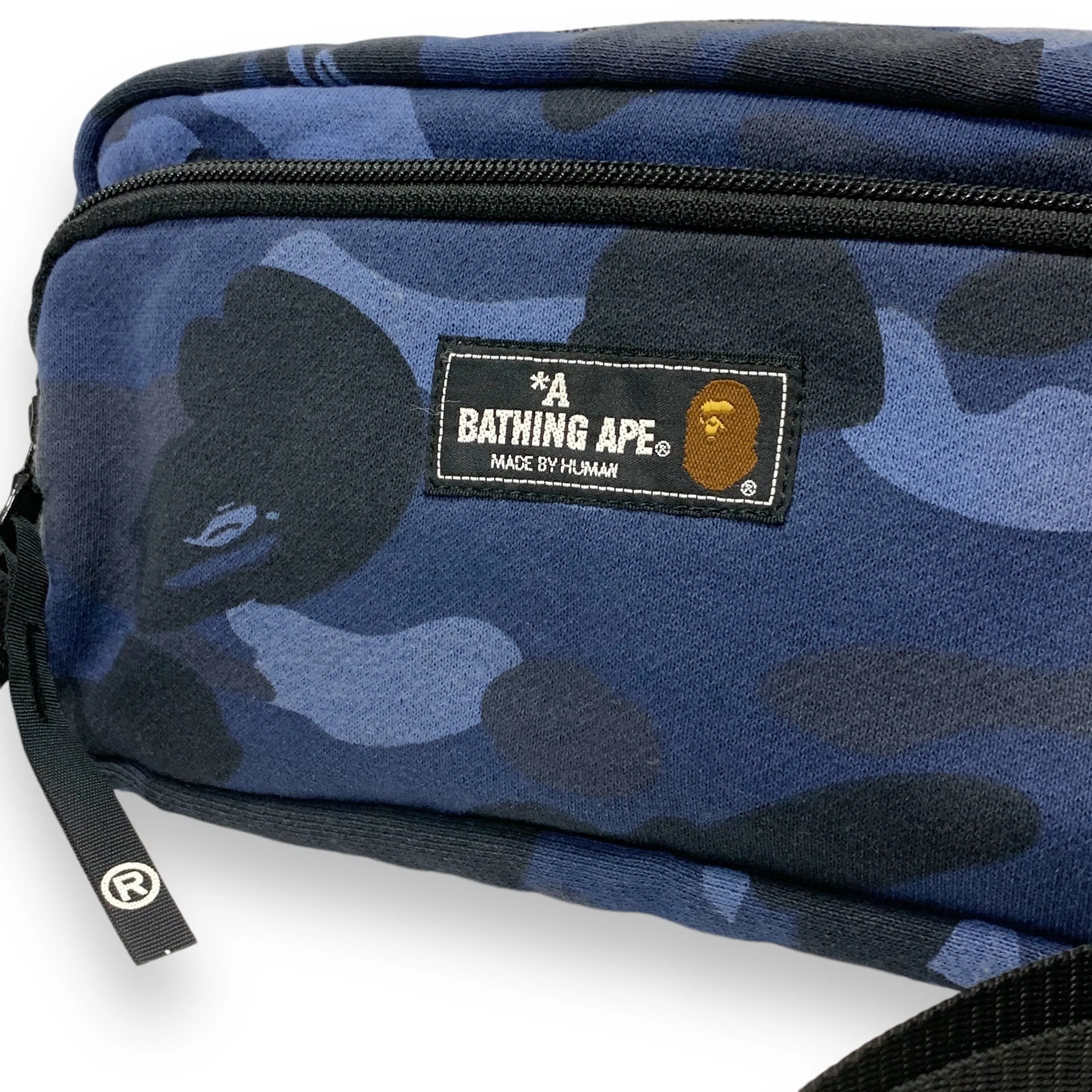 A Bathing Ape Bape Color Camo Waist / Shoulder Bag