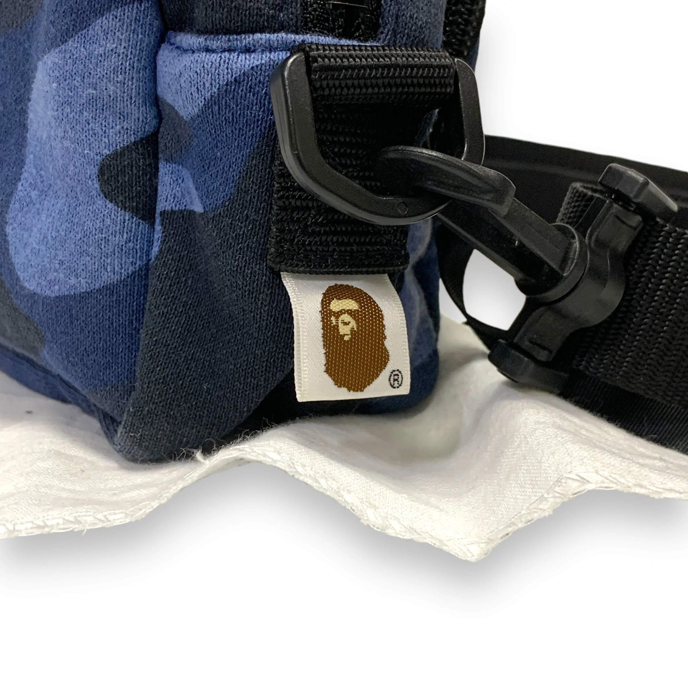 A Bathing Ape Bape Color Camo Waist / Shoulder Bag