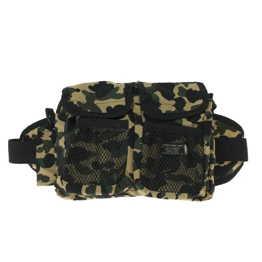 A Bathing Ape Bape Vintage 1st Camo Waist / Shoulder Bag