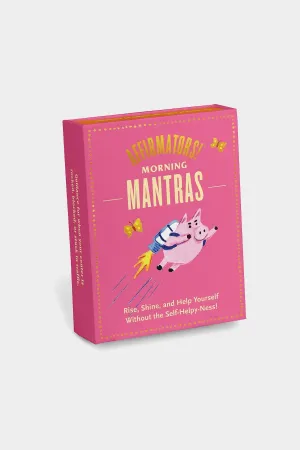 Affirmators! Mantras Morning – Day Affirmation Cards Deck
