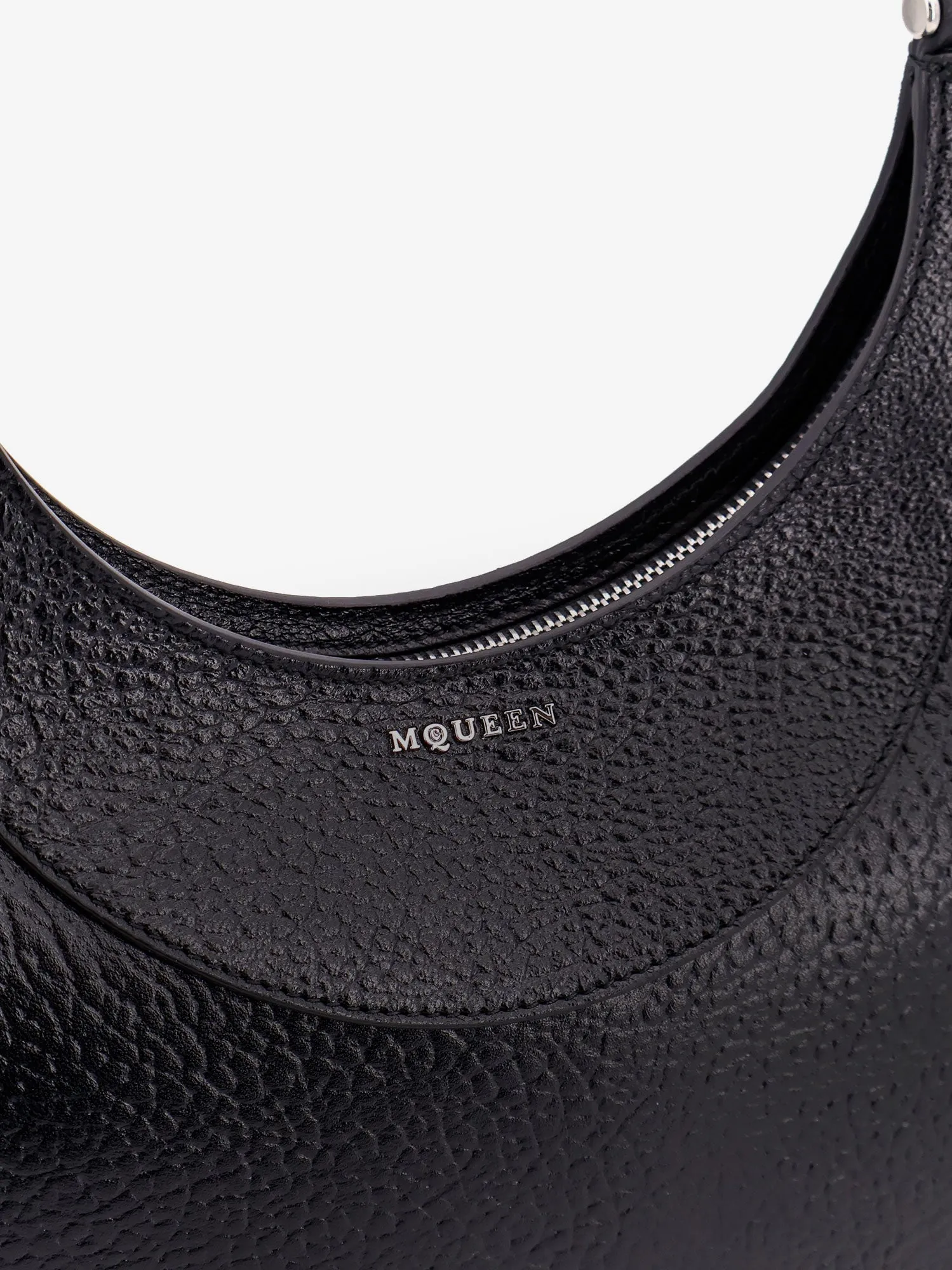 Alexander Mcqueen Leather Handbag With Frontal Logo