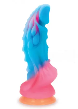 Alien Nation Dragon Silicone Glow in the Dark Creature  - Multicolor