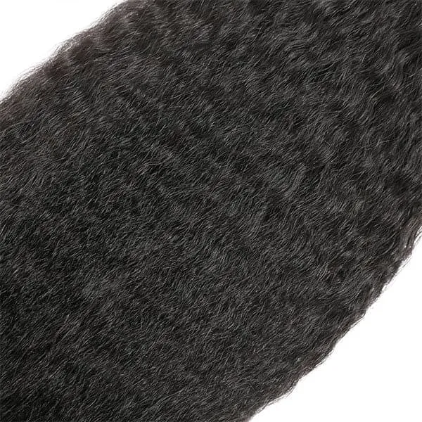 Alipop Hair Kinky Straight 3 Bundles 100% Unprocessed Human Hair