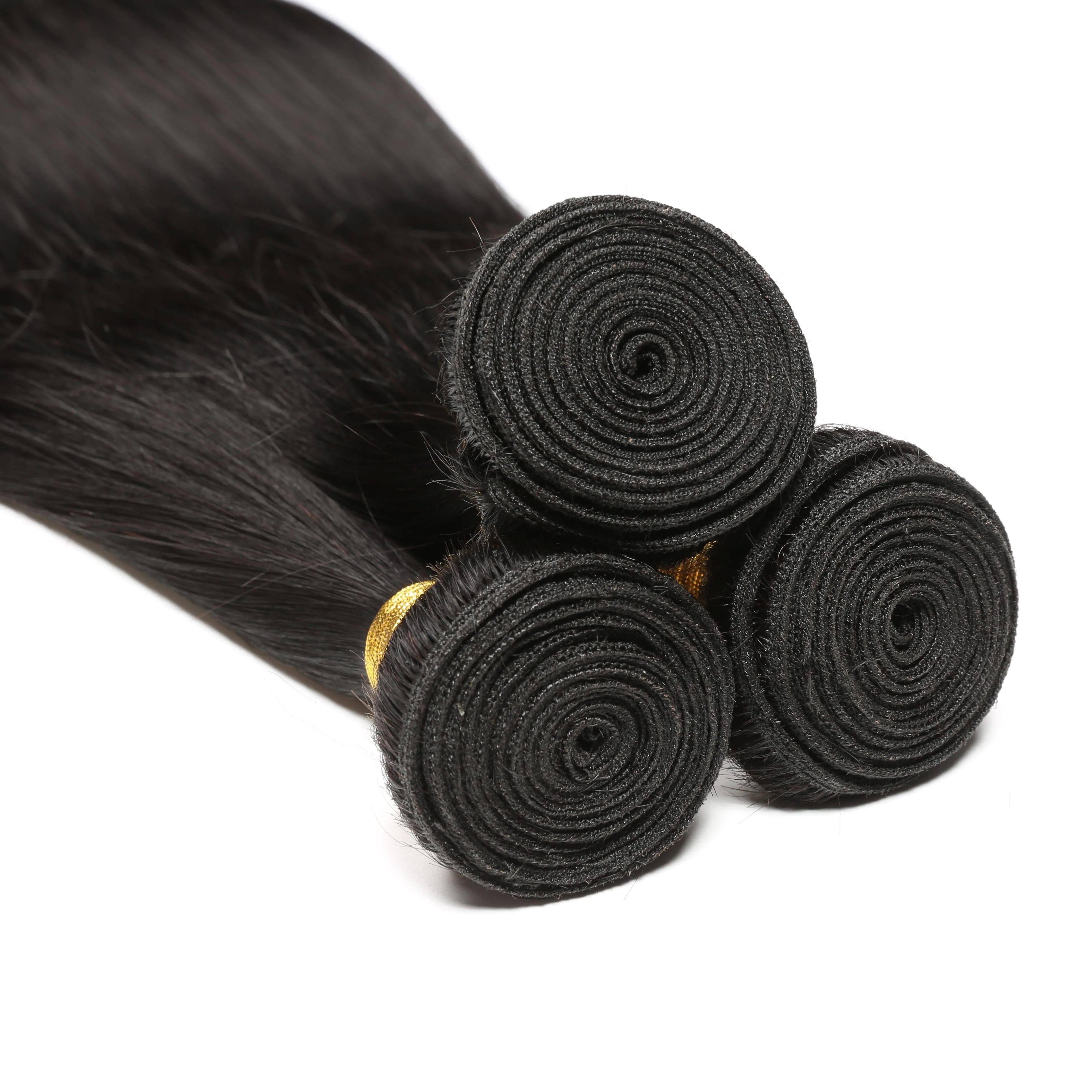Alipop Hair Straight Bundles With Closure Human Hair 3 Bundles With Closure 4*4 Lace Closure