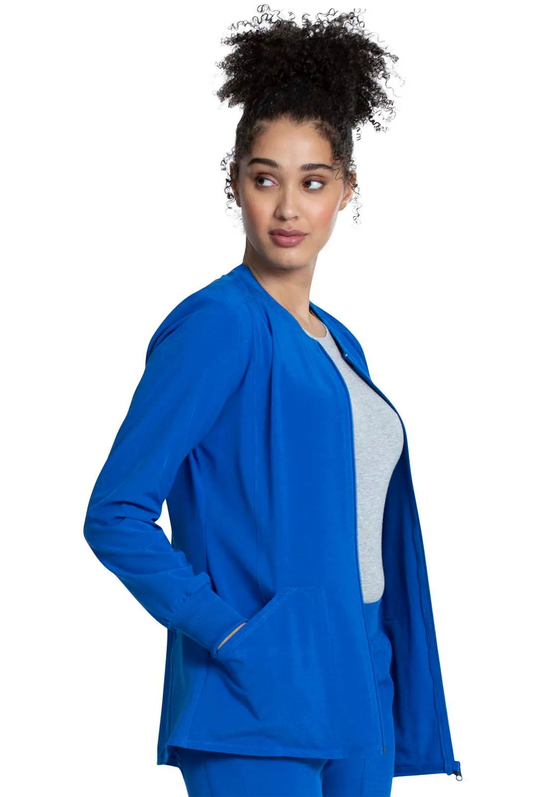 Allura CKA384 Zip Front Jacket Royal