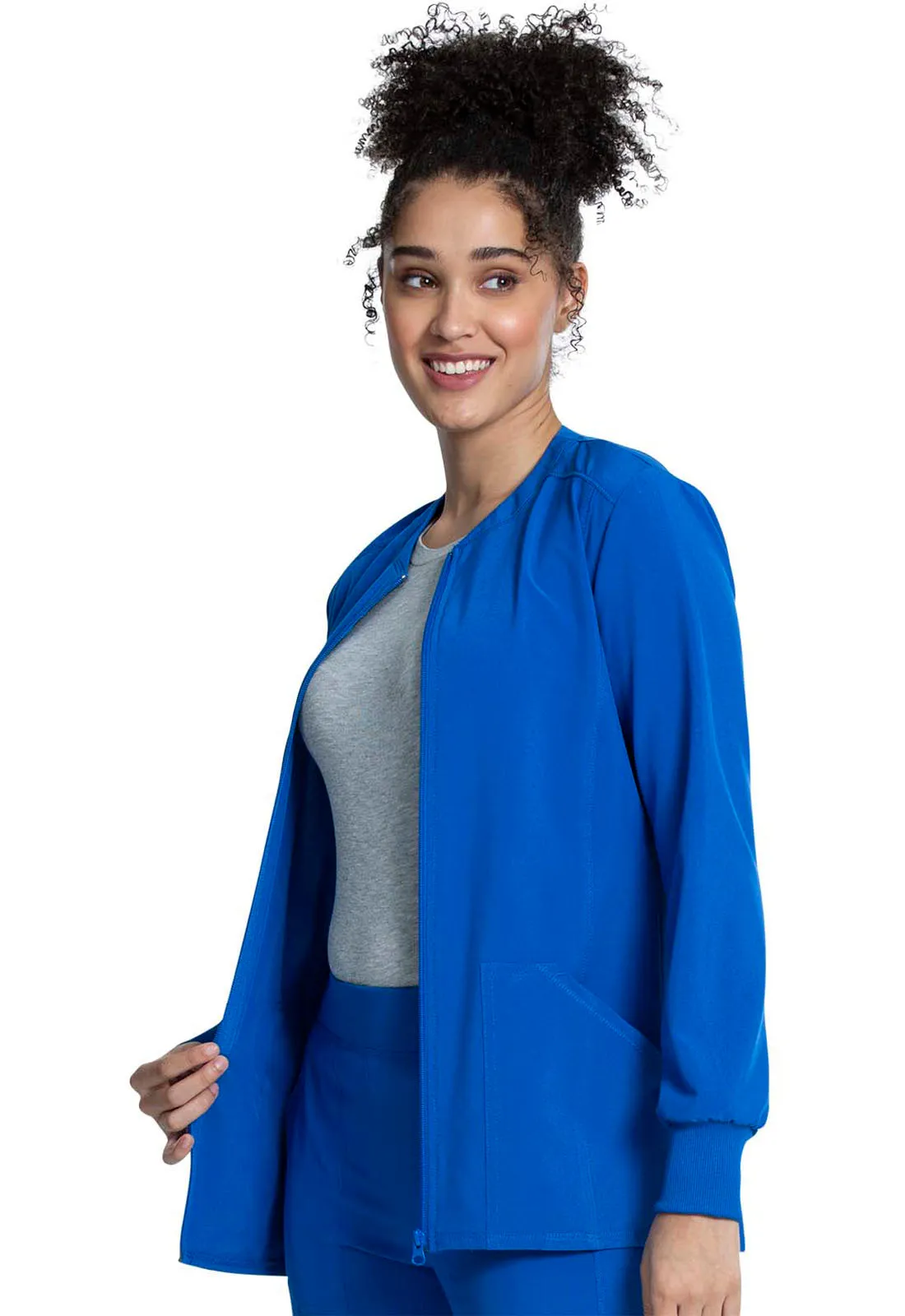 Allura CKA384 Zip Front Jacket Royal