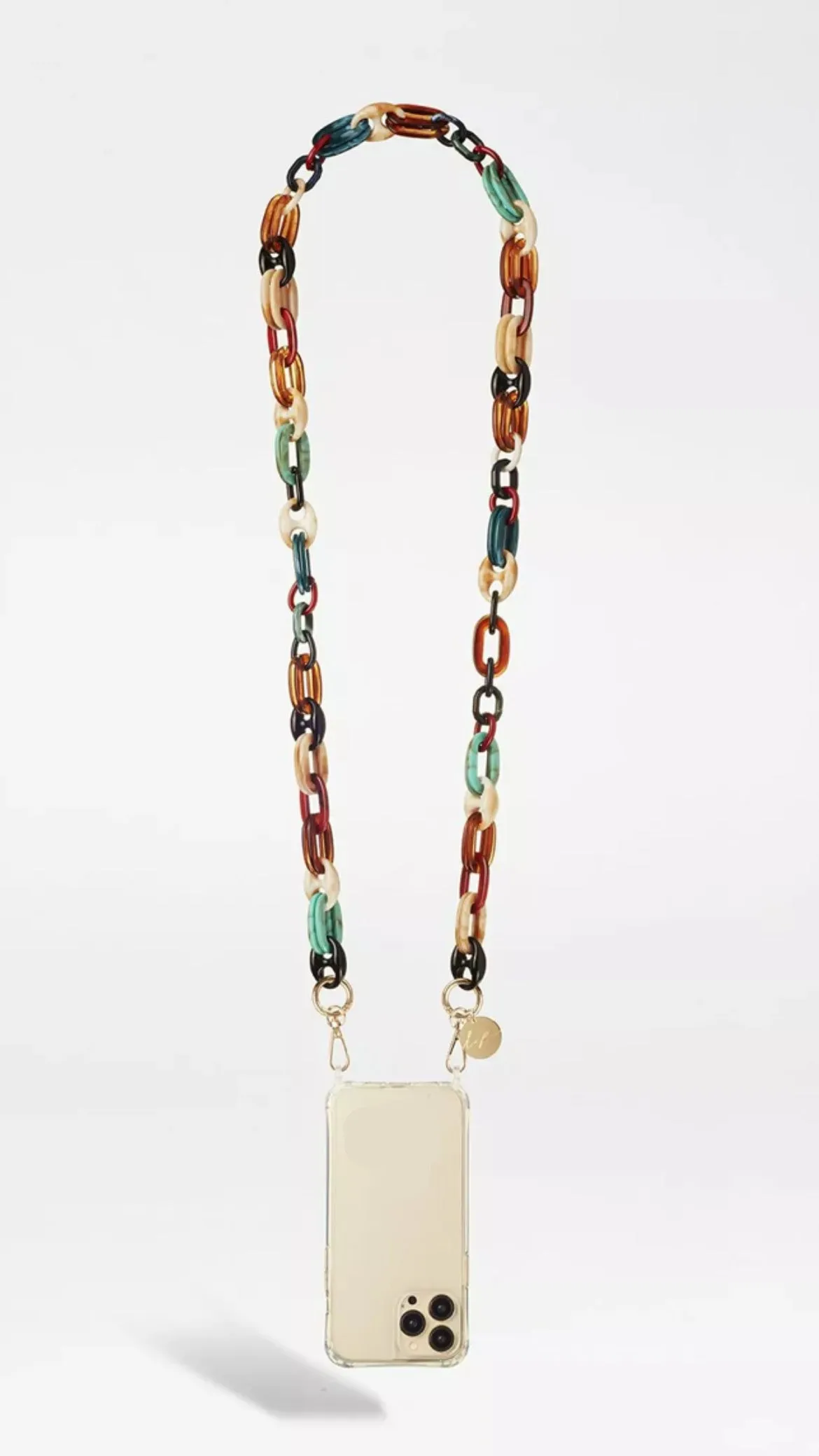 Amber Cell Phone Jewelry Chain (multicolored)