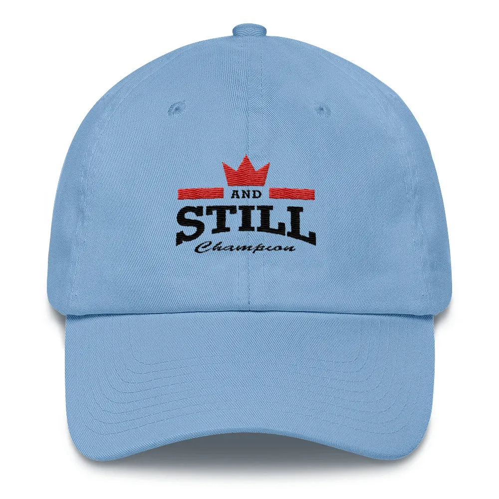 And Still Champion™ embroidered baseball cap