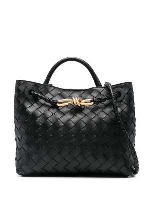 Andiamo small leather tote bag