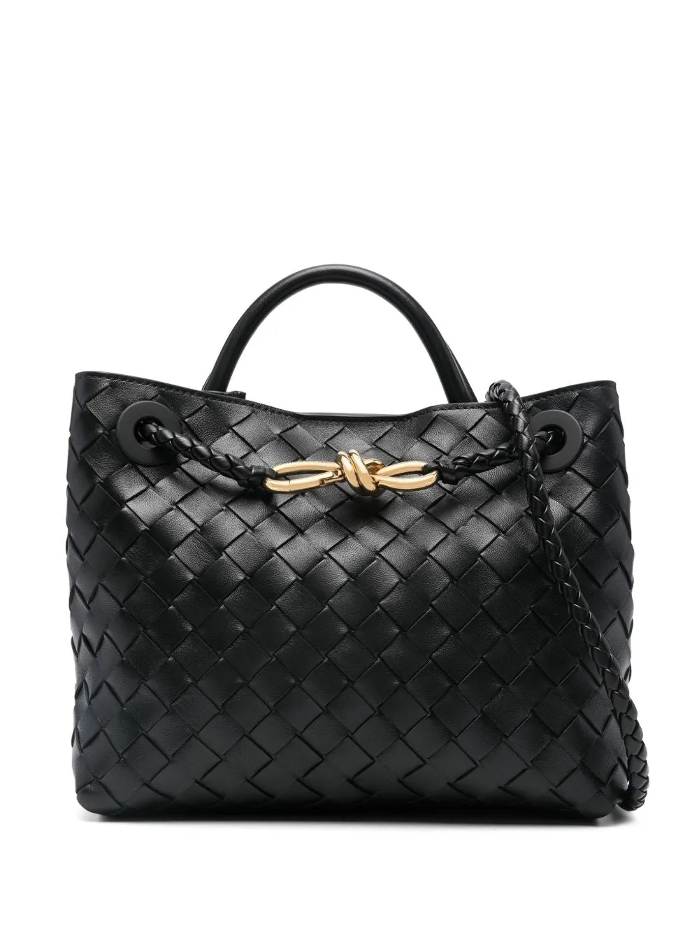 Andiamo small leather tote bag