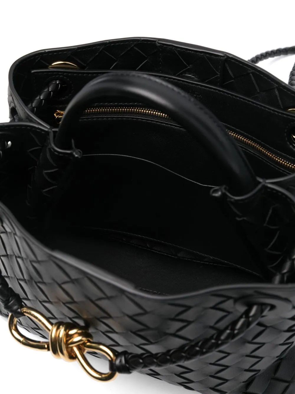 Andiamo small leather tote bag