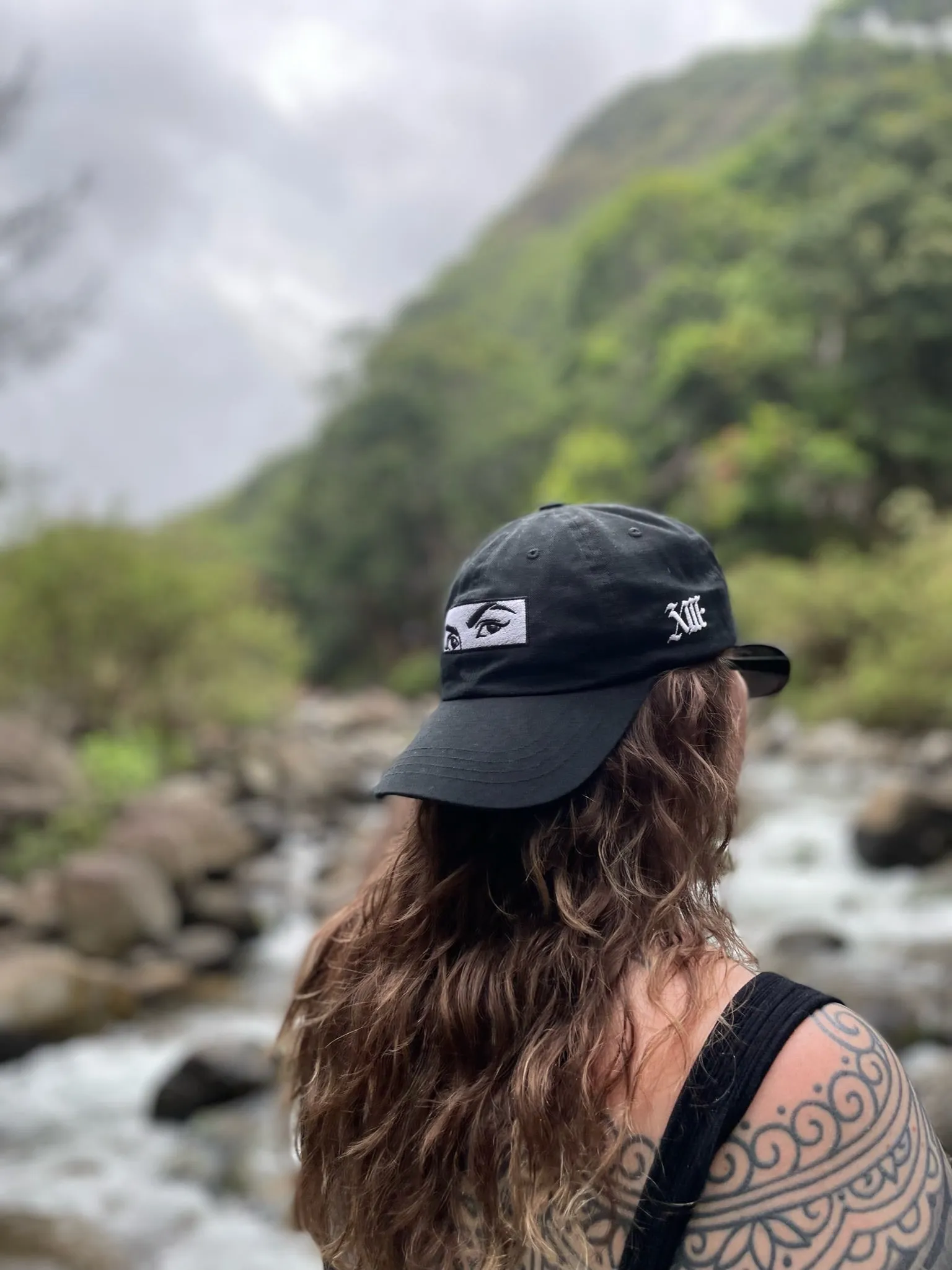 Angel Eyes Dad Hat
