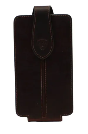 Ariat Large Center Bump Brown Cell Phone Case