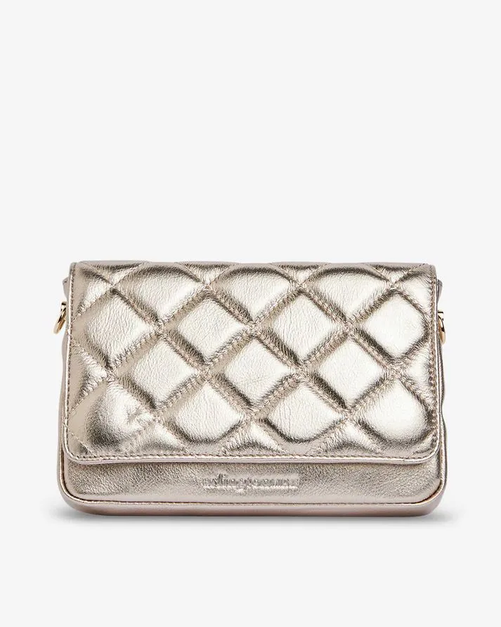 ARLINGTON MILNE Sarah Crossbody - Gold