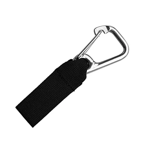 ATORSE Scuba Diving Lanyard Strap with Webbing Belt Water Sports Accessories Black
