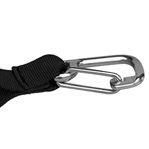 ATORSE Scuba Diving Lanyard Strap with Webbing Belt Water Sports Accessories Black
