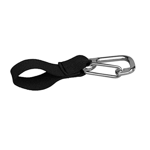 ATORSE Scuba Diving Lanyard Strap with Webbing Belt Water Sports Accessories Black
