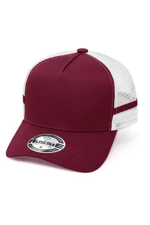 Aussie A Frame Striped Trucker Cap