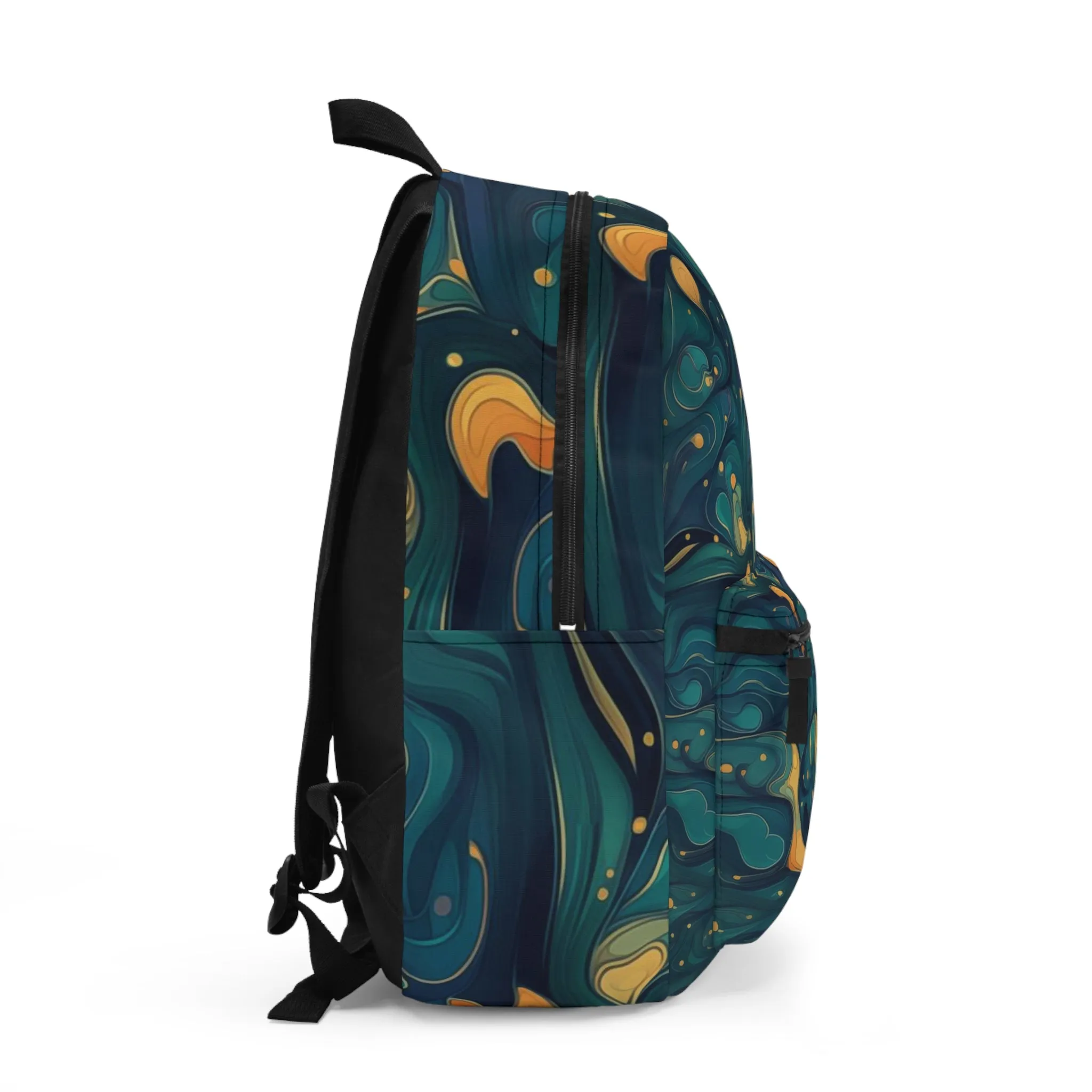 Backpack - The name would be: Kenric Trikonasana 70s Sci Fi Nebula