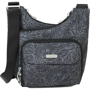 Baggallini Criss Cross Bagg Midnight Blossom Nylon