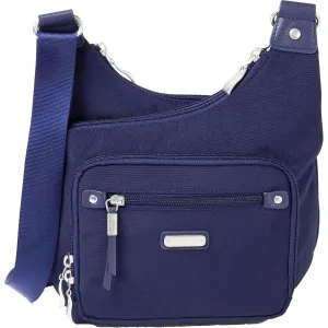 Baggallini RFID Cross City Bagg Navy Nylon