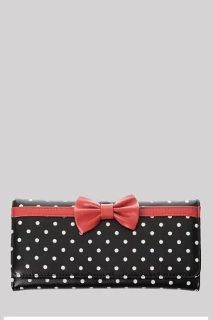 Banned Carla 50's Vintage Style Polka Dot Wallet