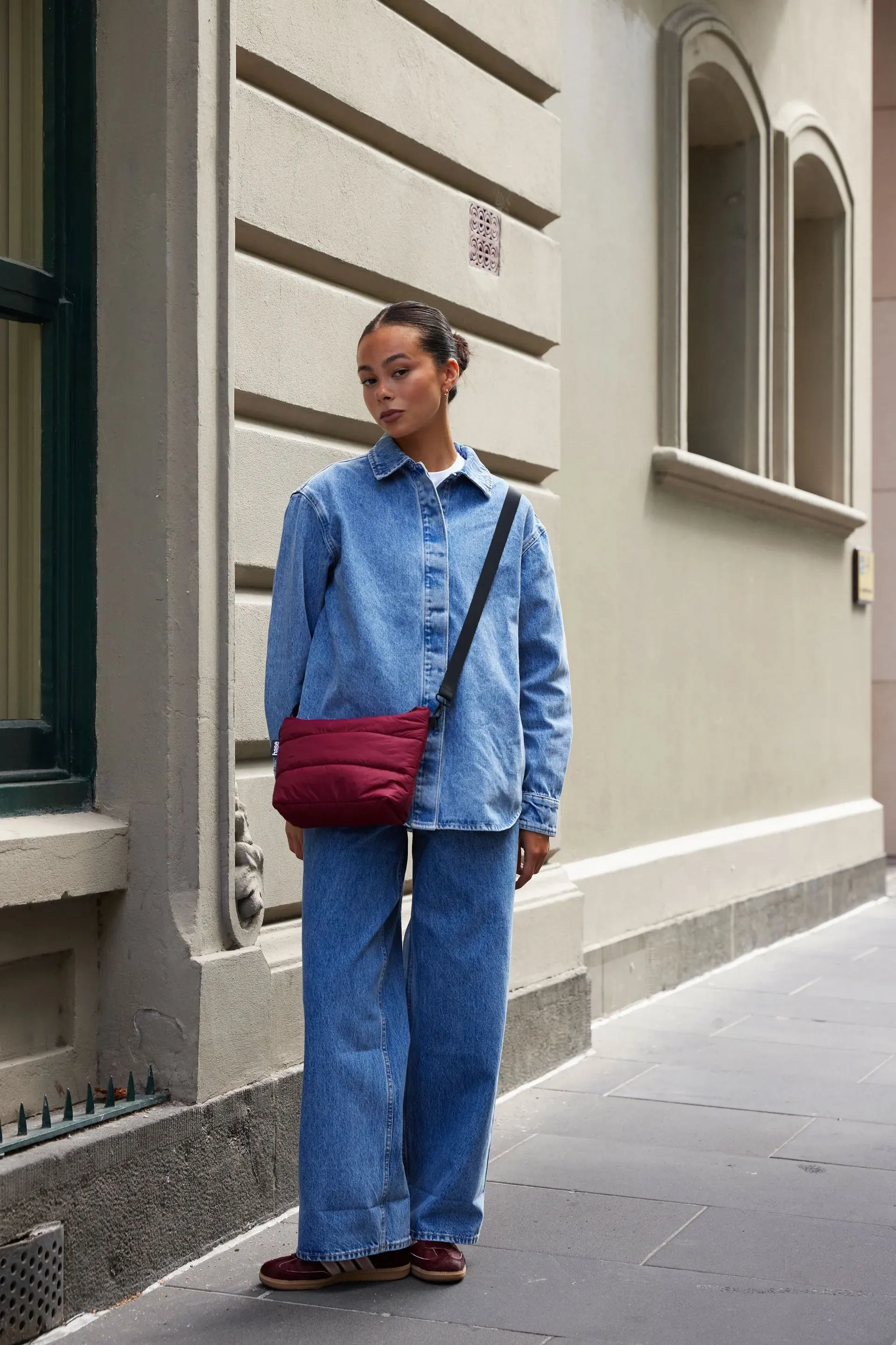 BASE Stash Base Crossbody - Burgundy