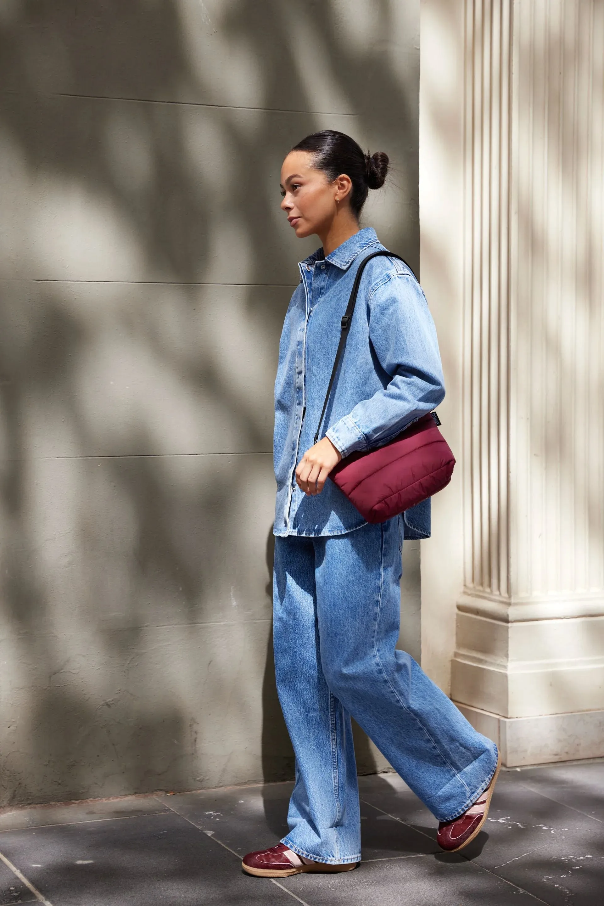BASE Stash Base Crossbody - Burgundy
