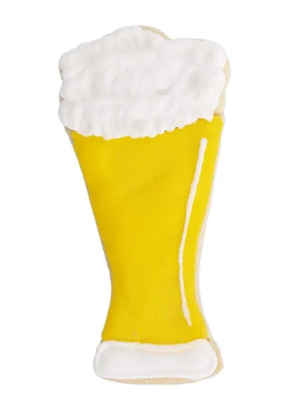 Beer Glass Cookie Cutter Embossed 8.5cm