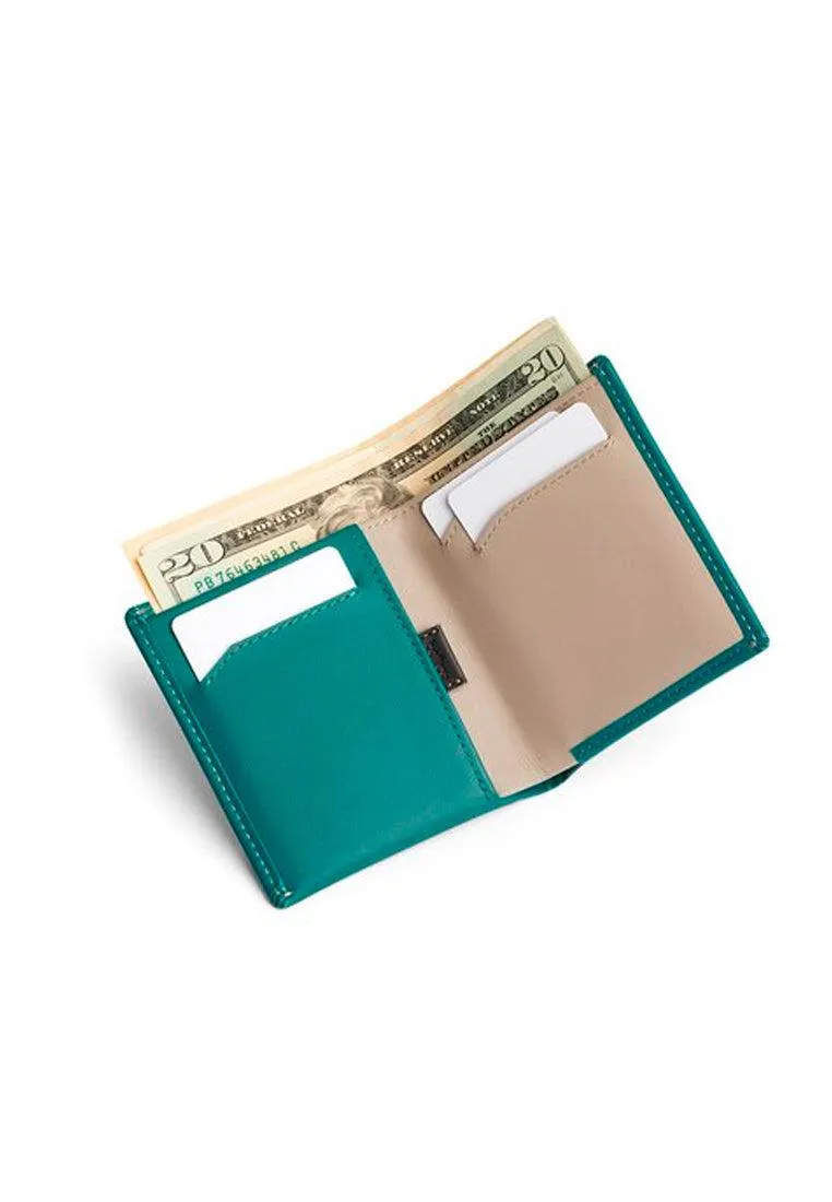 Bellroy Note Sleeve Wallet Teal RFID