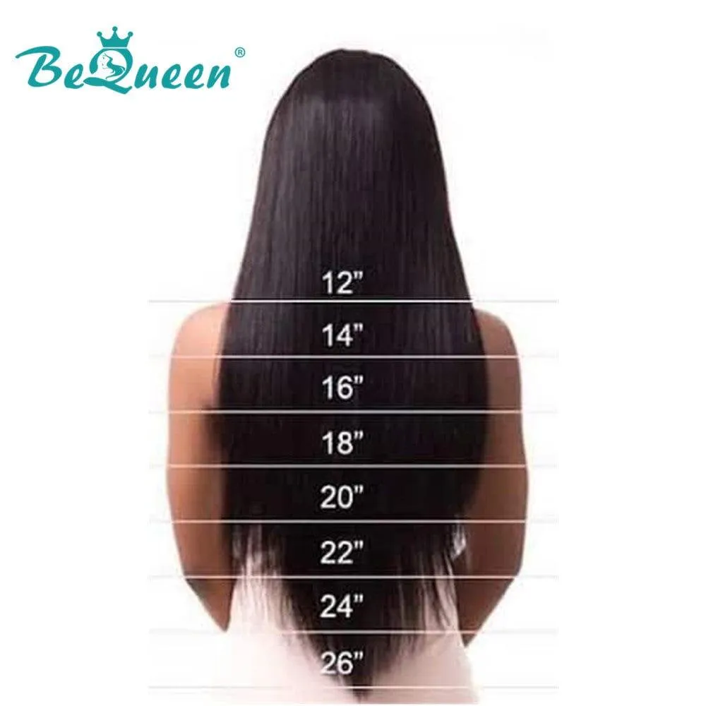 BeQueen "Mina" Perruque Longue Lisse avec Lace Closure