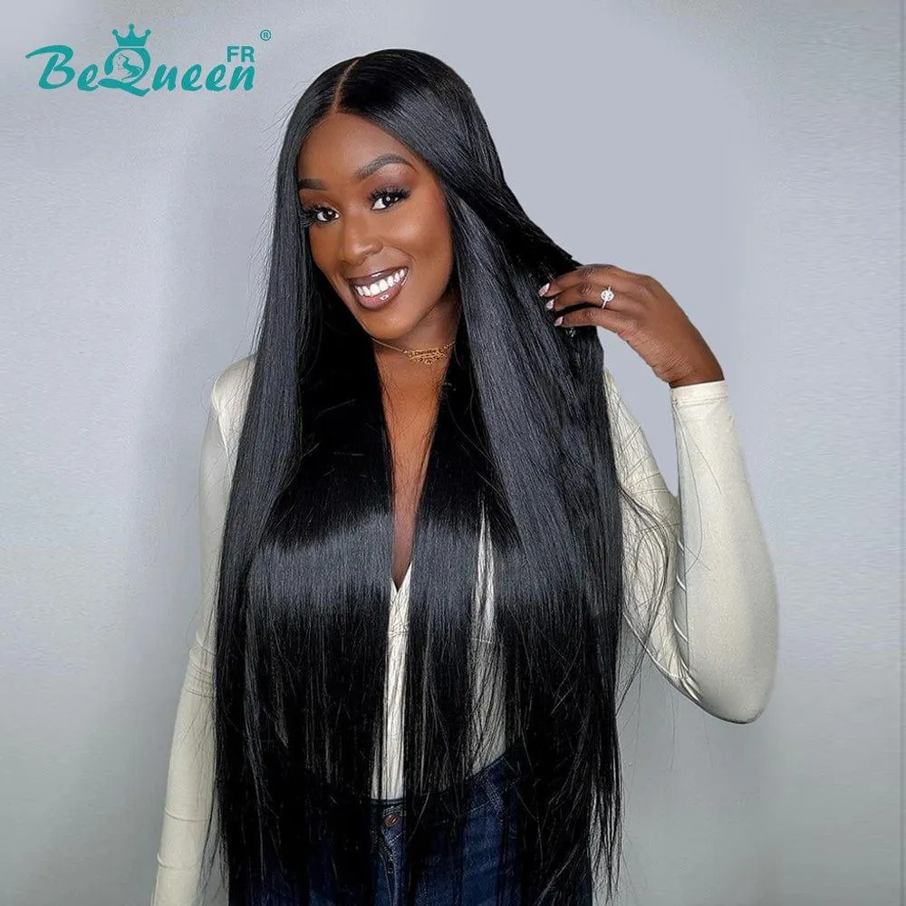 BeQueen "Mina" Perruque Longue Lisse avec Lace Closure