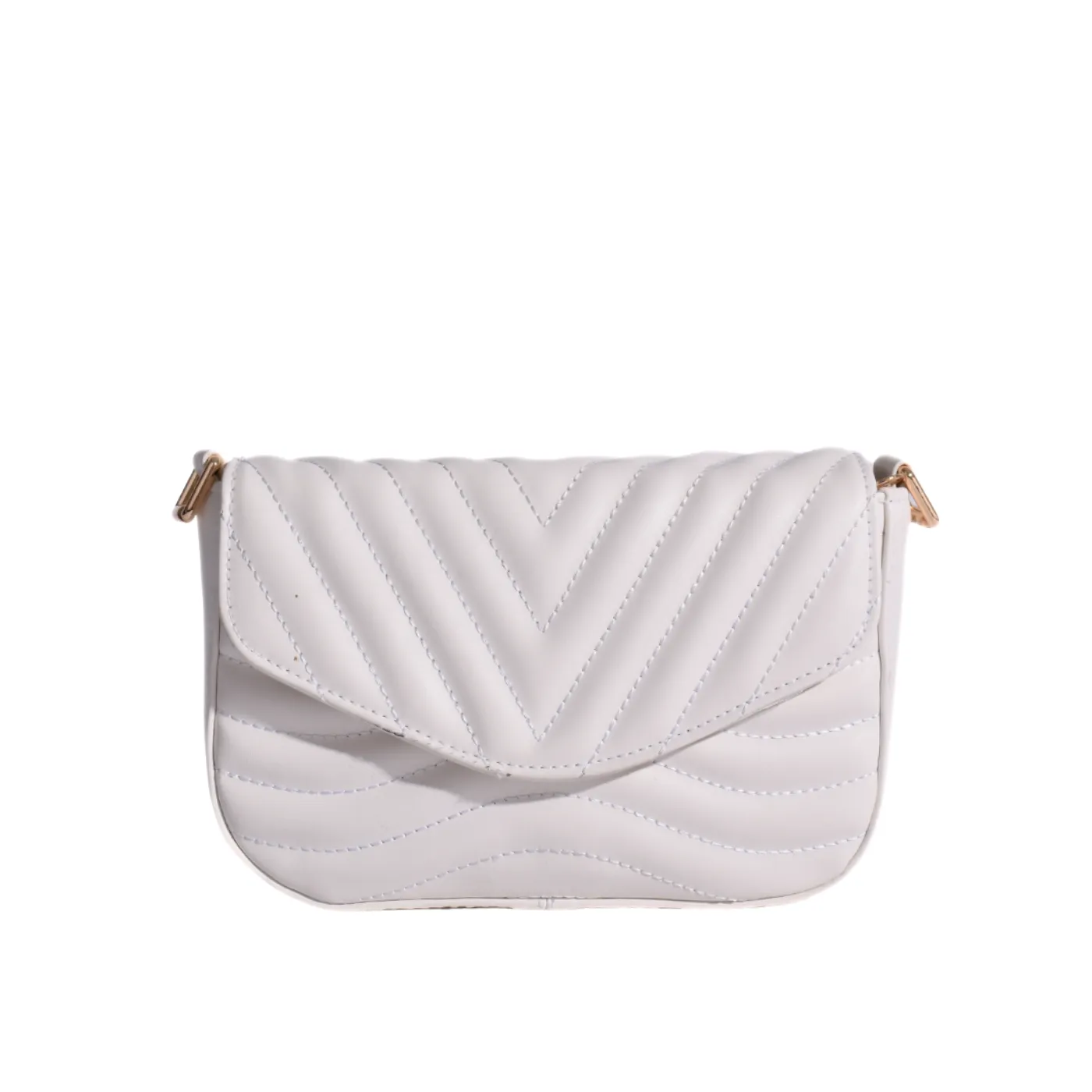 Black Leather Mini Bag With Zipper