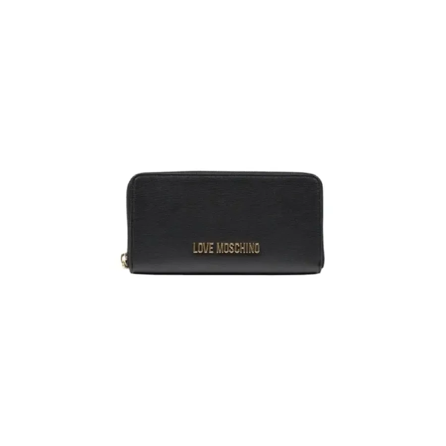 Black Zippered Wallet