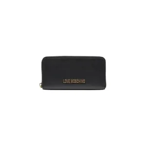 Black Zippered Wallet