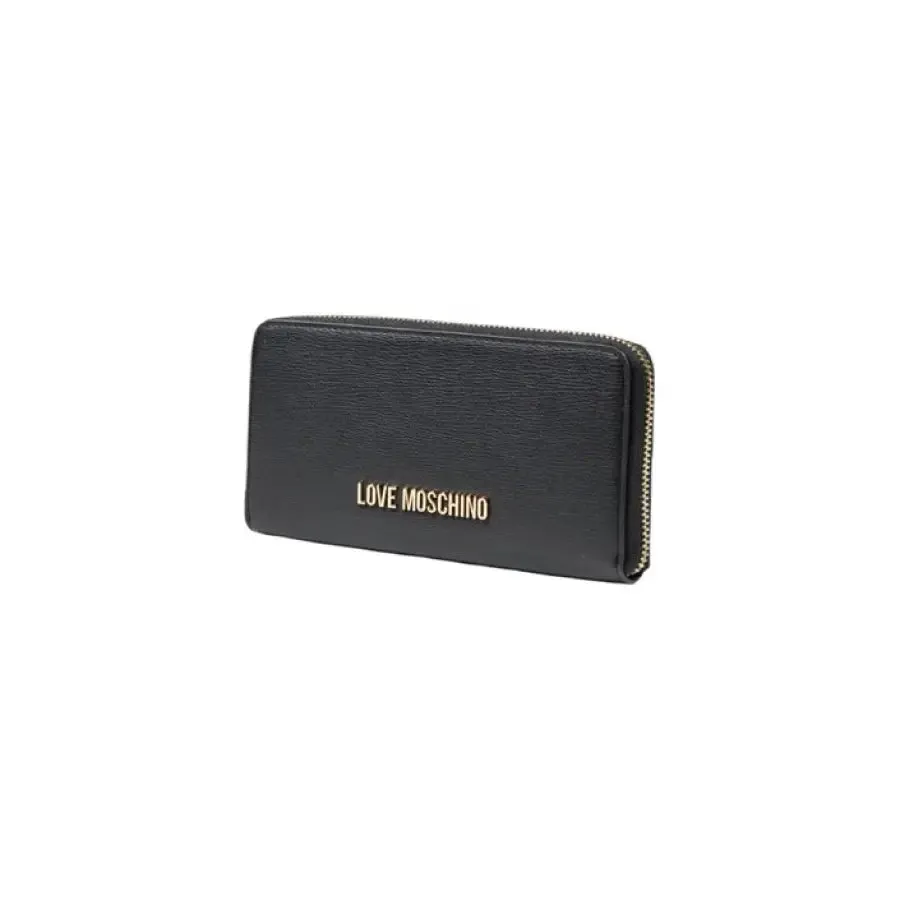 Black Zippered Wallet