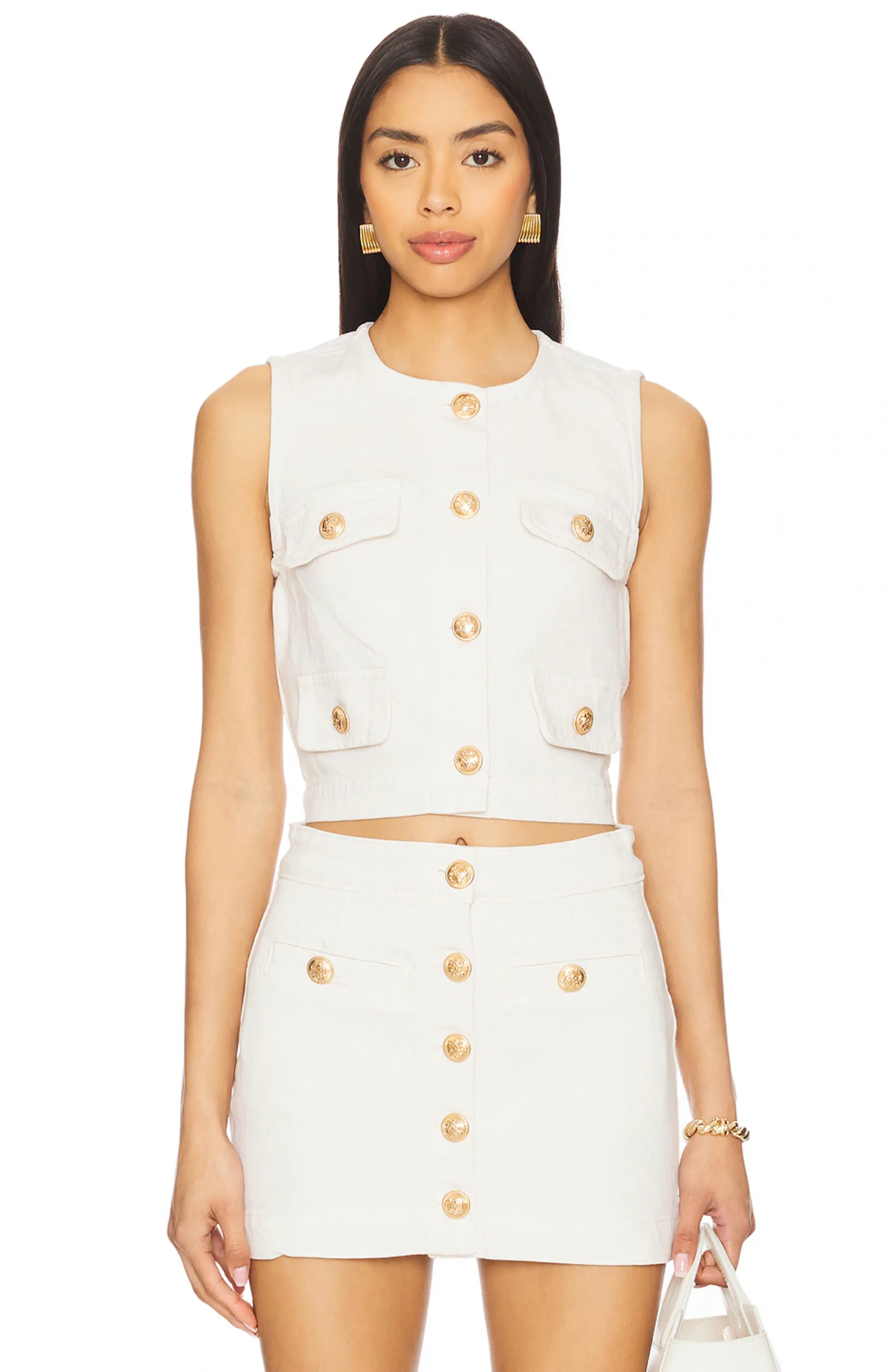Blank NYC - Sugar Coated Button Vest