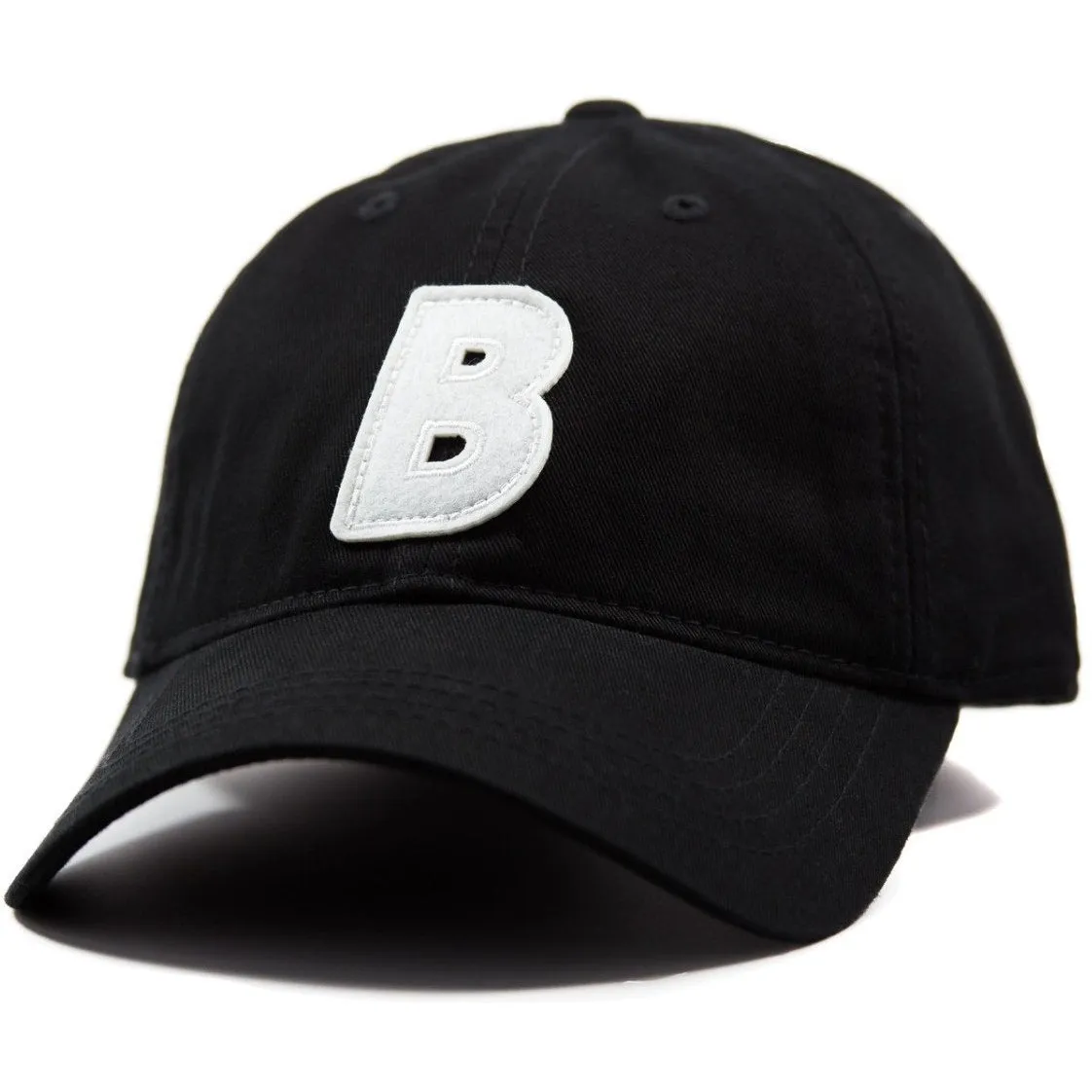 Bled Letter Patch Cap - Black