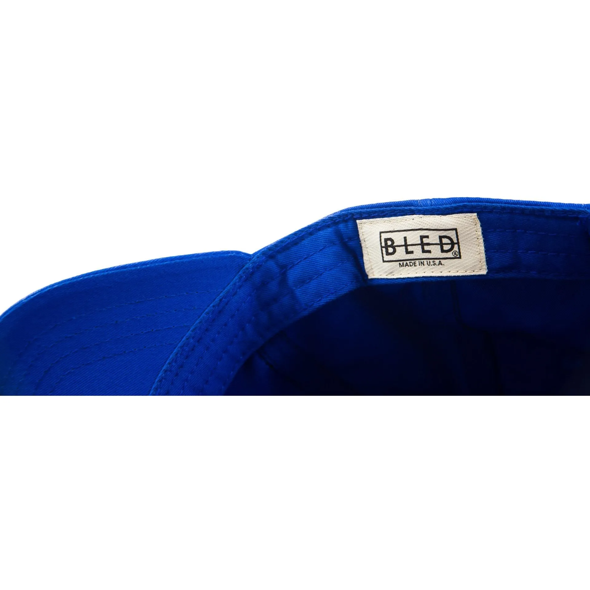 Bled Letter Patch Cap - Royalty Blue